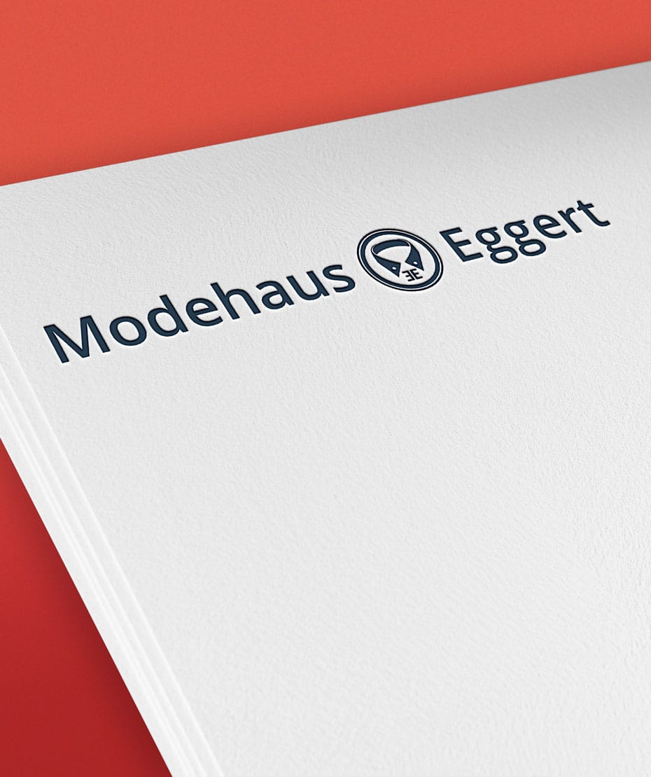 Logo-Entwicklung für Modehaus Eggert